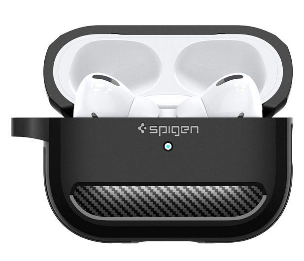 Spigen Rugged Armor Apple Airpods Pro 1 / 2 Matte Black - 1346656 - zdjęcie 3